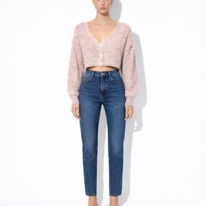 Cozy Pink Cardigan Sweater